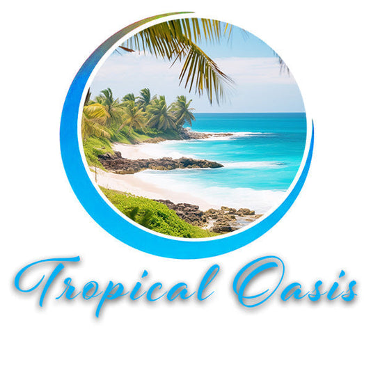 Tropical Oasis Compressed Towels